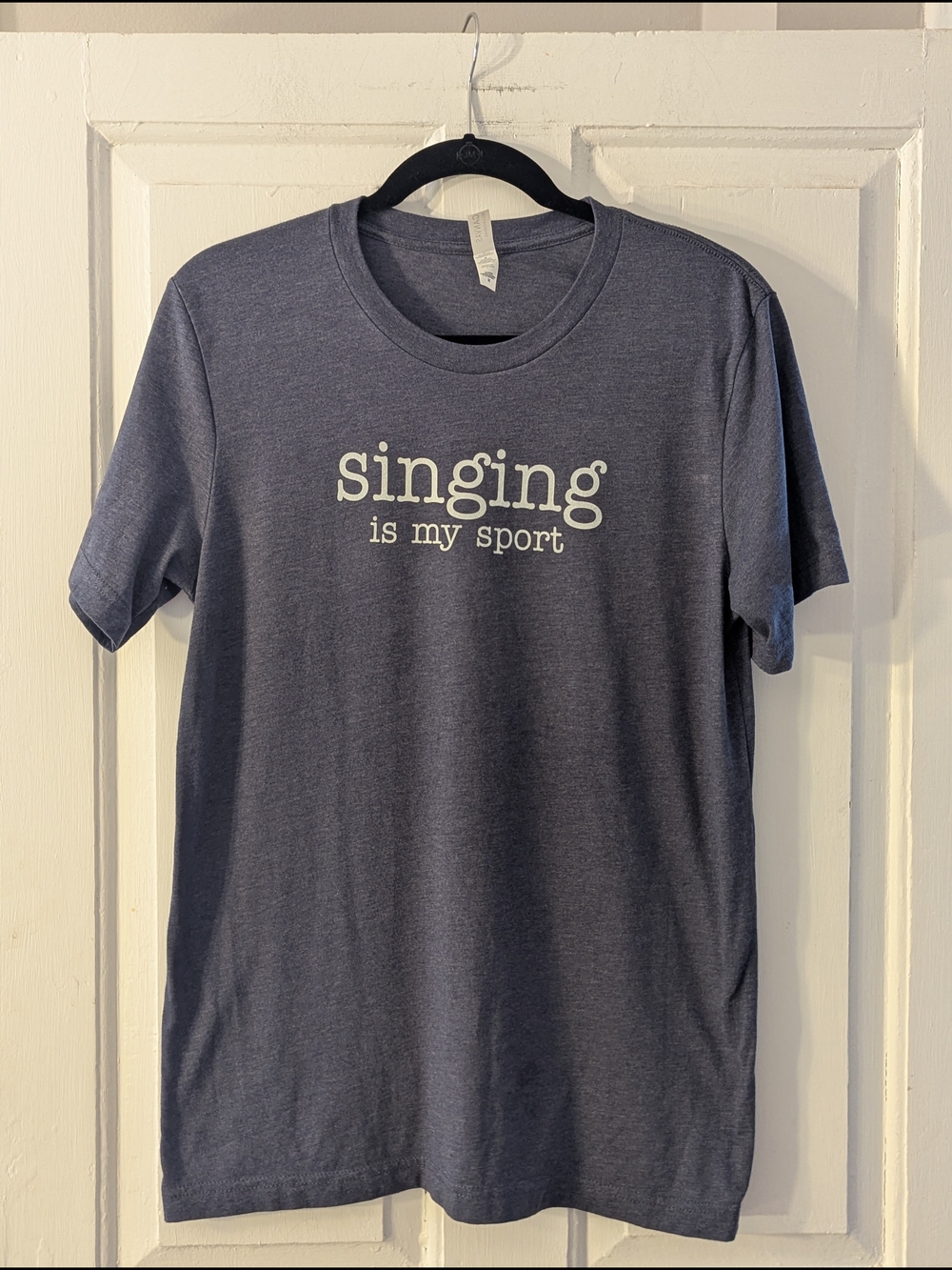 Bella Canvas Slate Heather Crewneck Tee